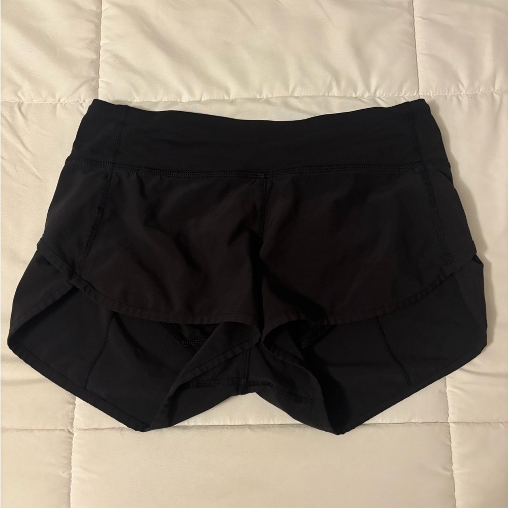 Lululemon Athletica Black Athletic Shorts